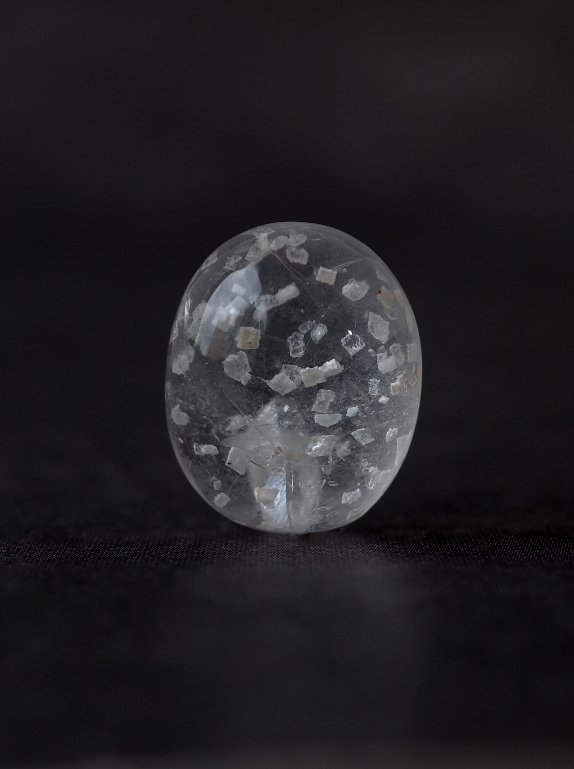 貫入タイプ】カルサイトインクォーツ - b08 | SELSHA