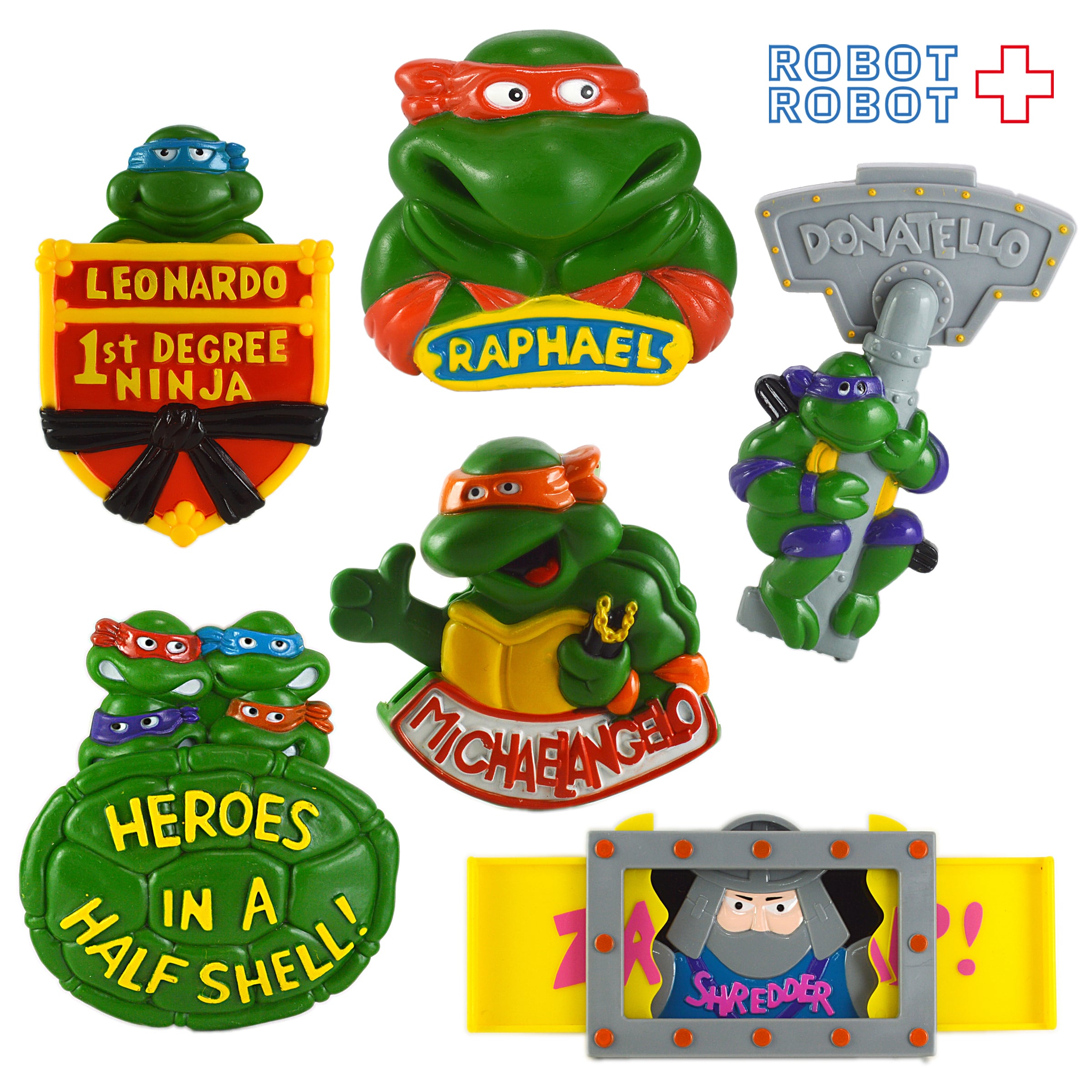 バーガーキング タートルズ ラッドバッジ TMNT 全6種セット | ROBOTROBOT