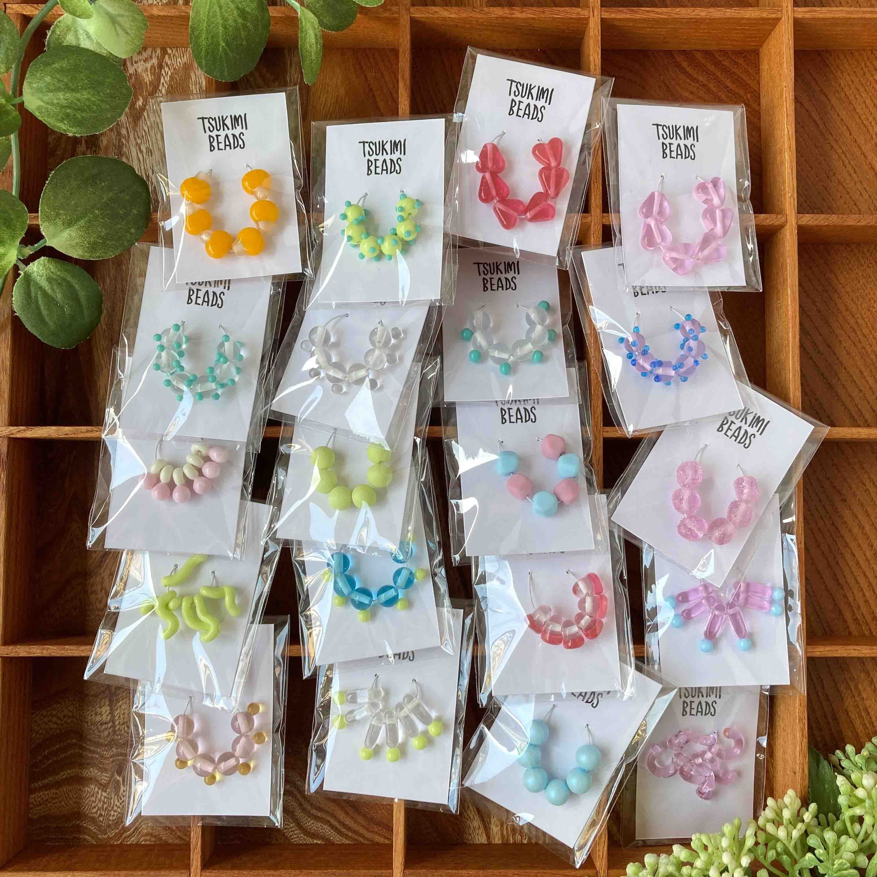 〈期間限定〉TSUKIMI BEADS レギュラーパックビーズセットB(5p)