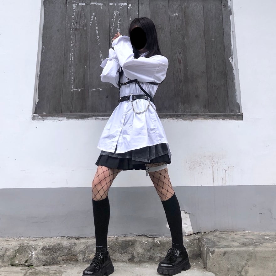 サブカル地雷お洋服セットまとめ売りチョーカー付き サブカル地雷 服まとめ売り サブカル地雷お洋服セットまとめ売り