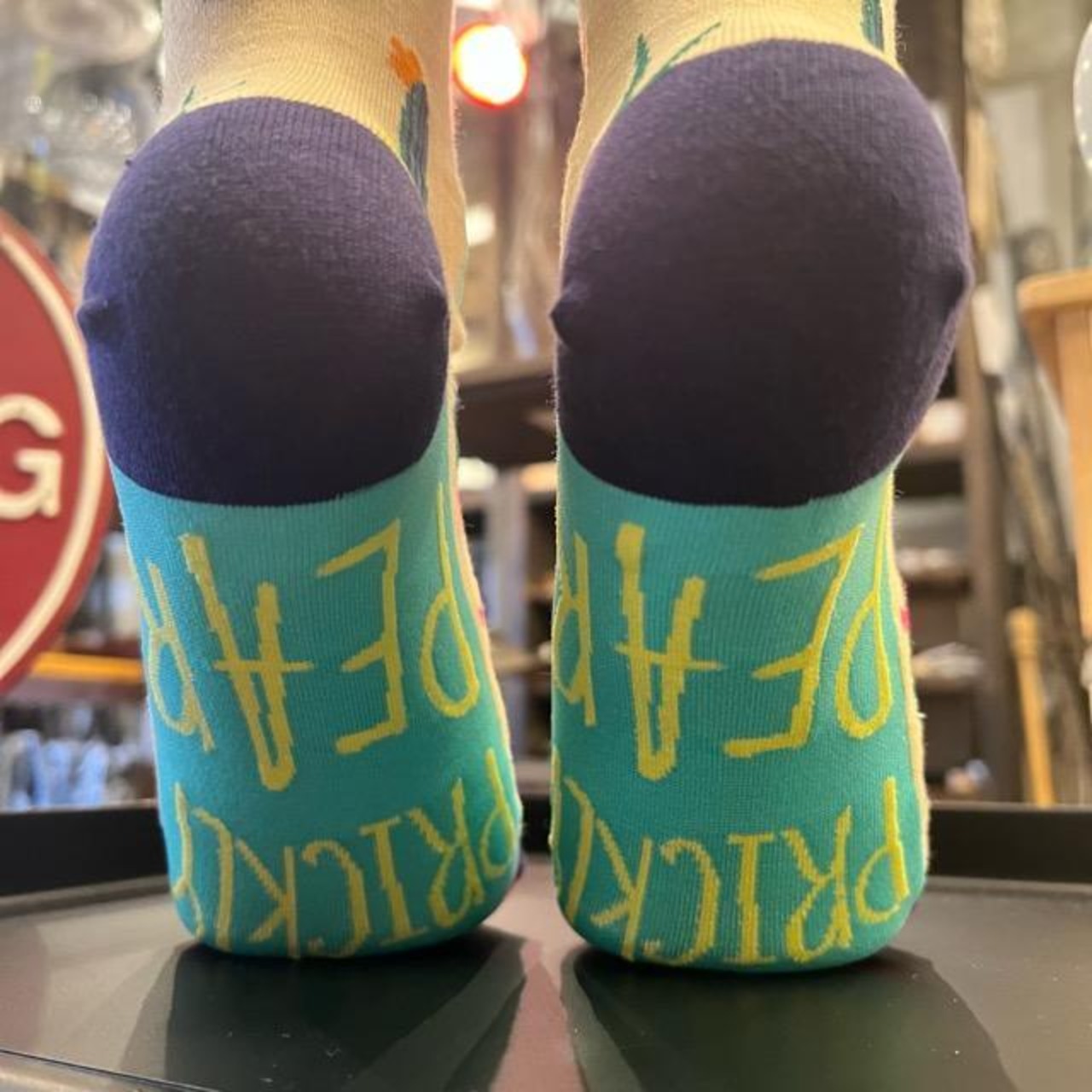 TOPANGA SOCKS Lady's Cactus Socks, Small Gift