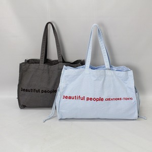 beautiful people ビューティフルピープル brushed logo leisure bag 1626611946 2026春夏新作 [送料無料]