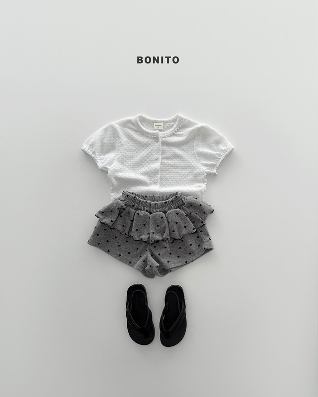《予約》送料無料【BONITO】ive half cardigan