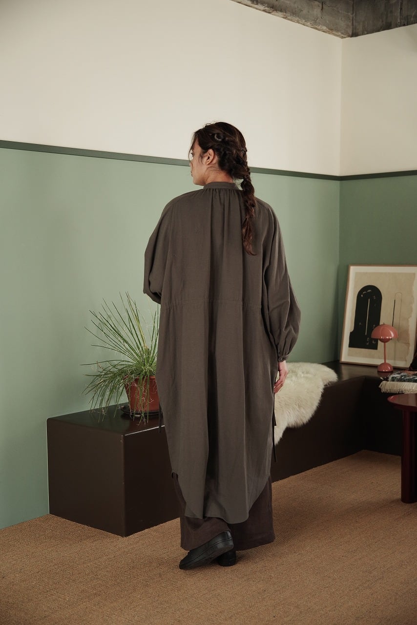 Cotton Cash Gathered Dress