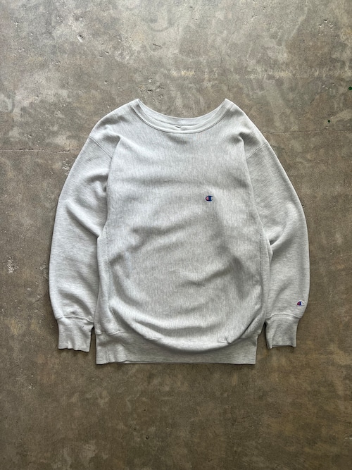Champion REVERSE WEAVE スウェット XL グレー 刺繍ロゴ