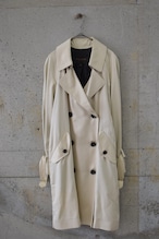 Beige trench coat