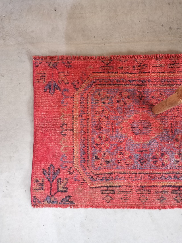 Turkish small rug 83×55cm No.379