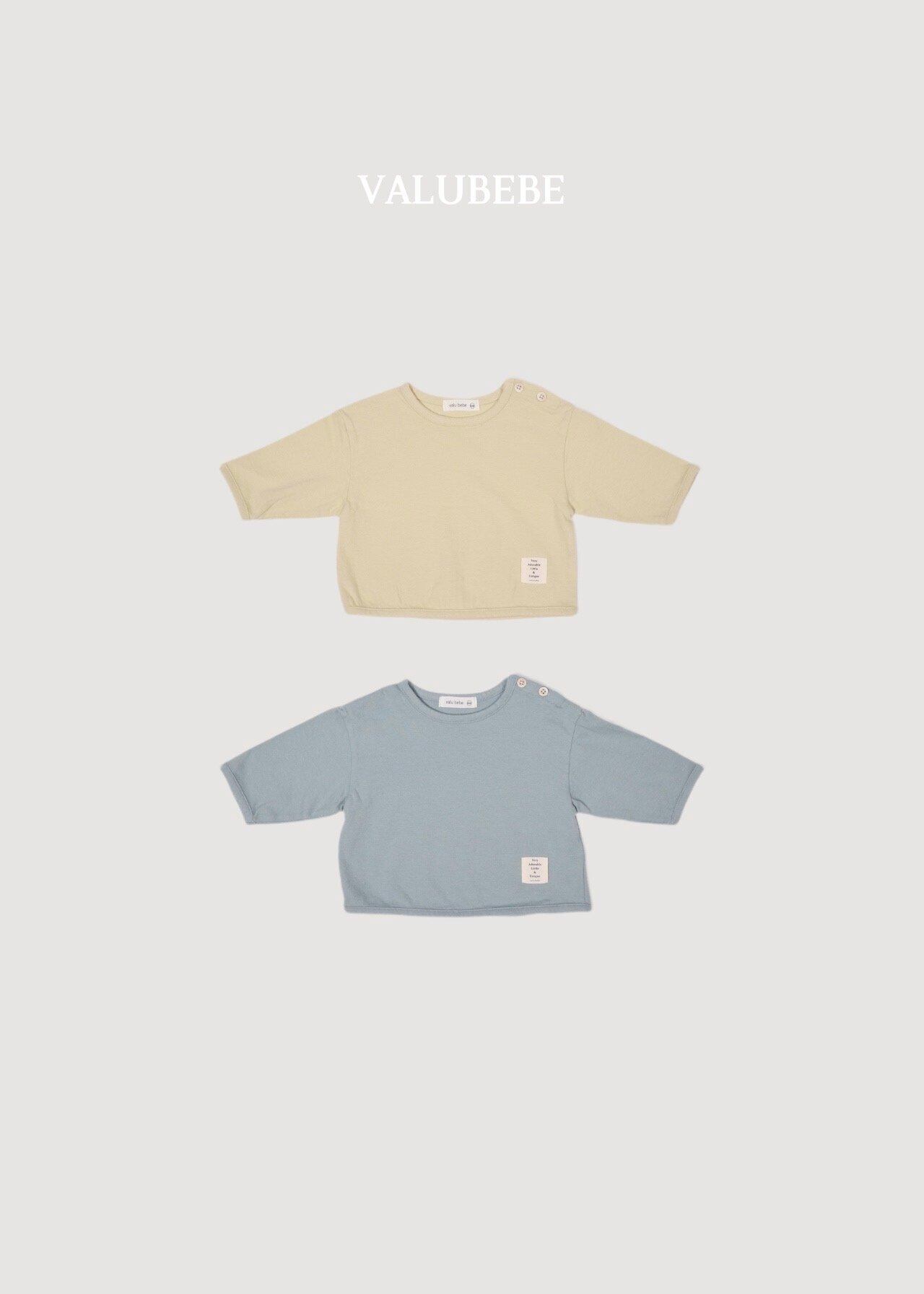 送料無料【予約】/ ベーシックTシャツ / valubebe