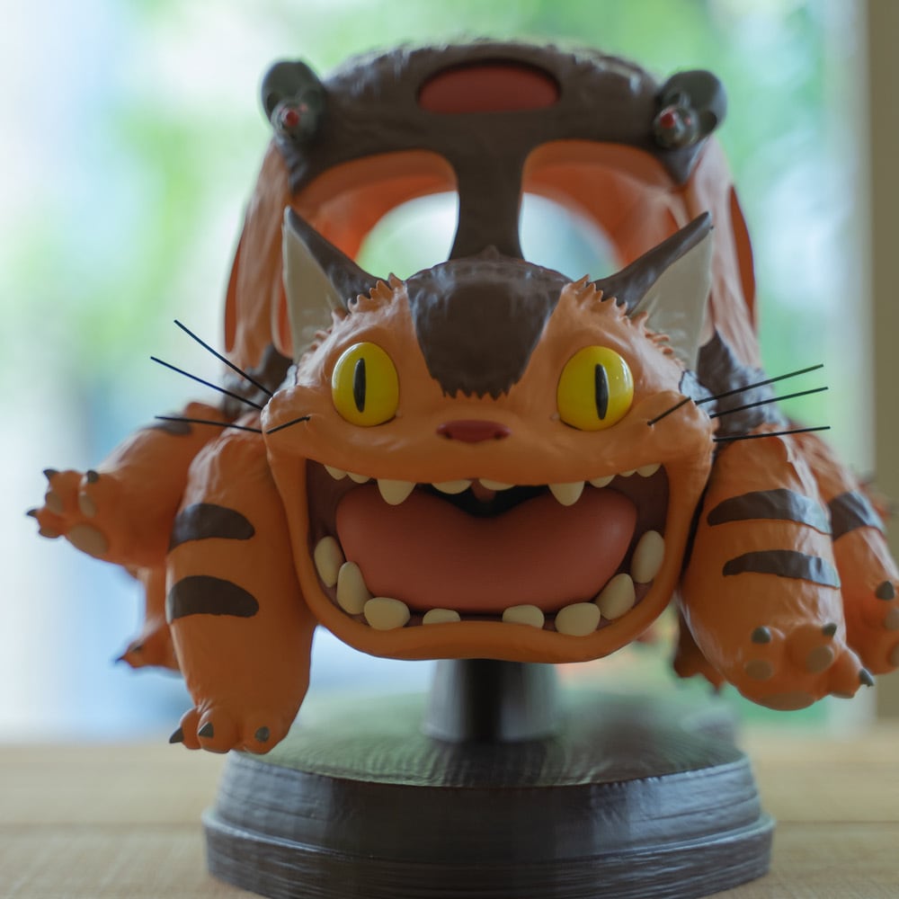 となりのトトロ ネコバスのオブジェ（ネコバスみ〜つけた！） | す