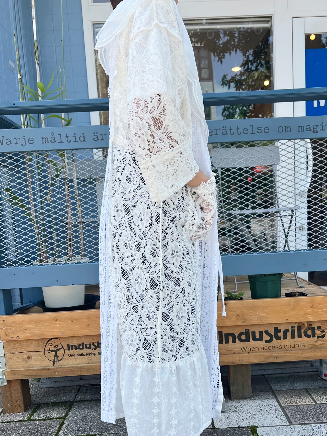 【KOH ISHIGURO】Three types of lace on sailor collar "haori" - 4