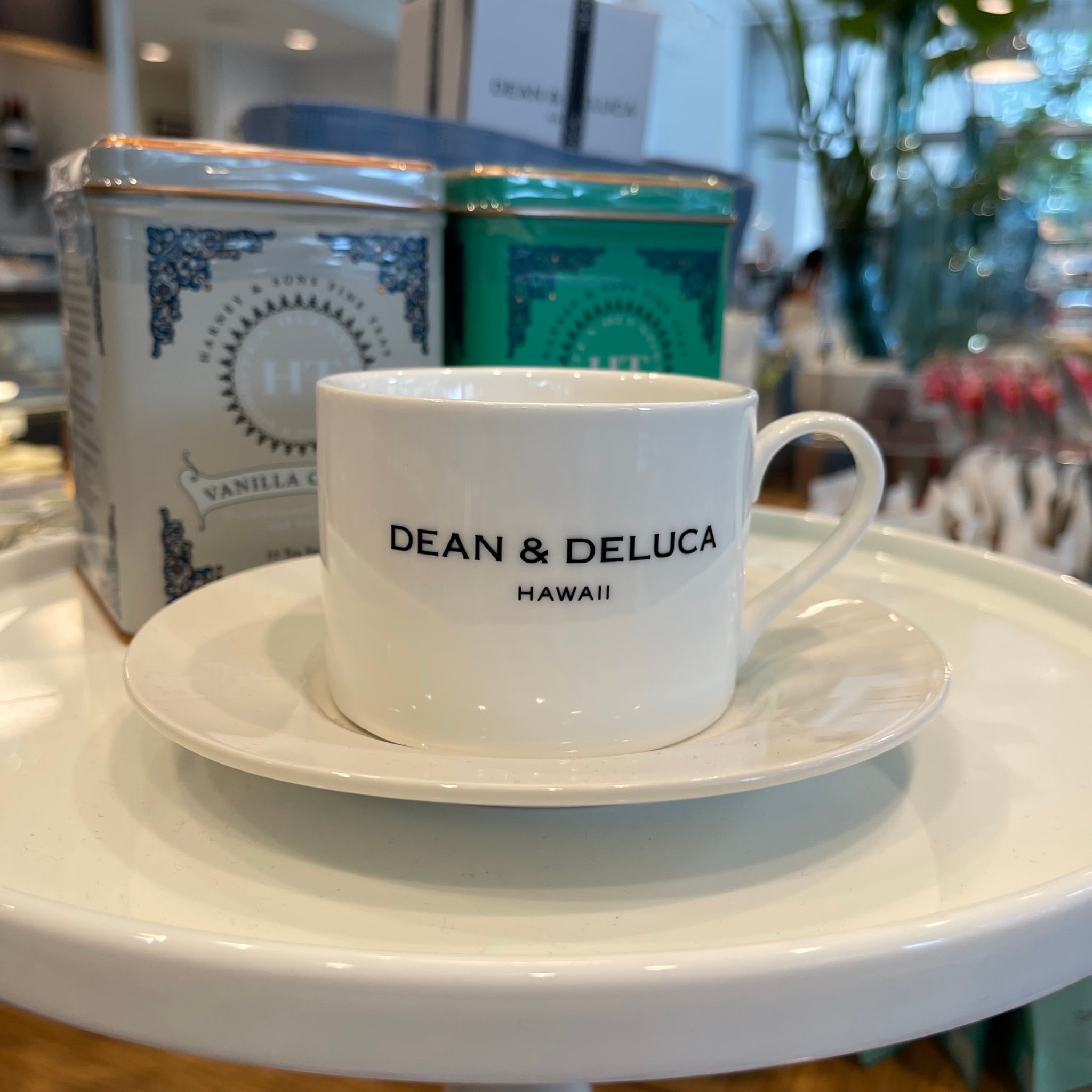 カップ＆ソーサー２客セット《HAWAII限定》DEAN＆DELUCA ディーン 