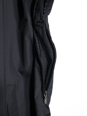 mock neck design half snap s/s pullover
