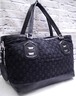18万◆GUCCI グッチ GG ユニセックス A4対応ビジネス可 ネオプレーンxレザー切替 トート ハンド バッグ 黒◆ 書類対応で通勤通学にも大活躍