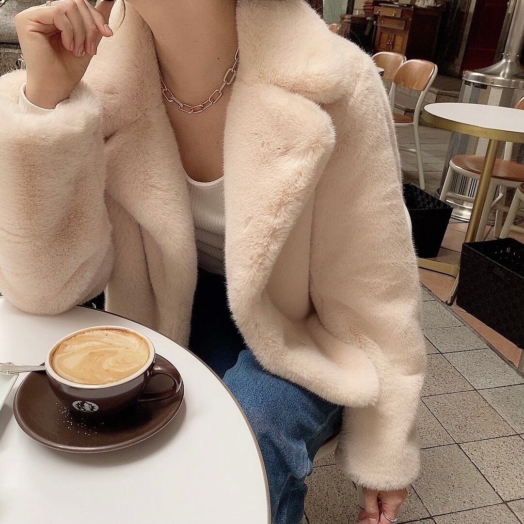 Winter bear JK / ivory(1月上旬〜中旬頃発送予定)