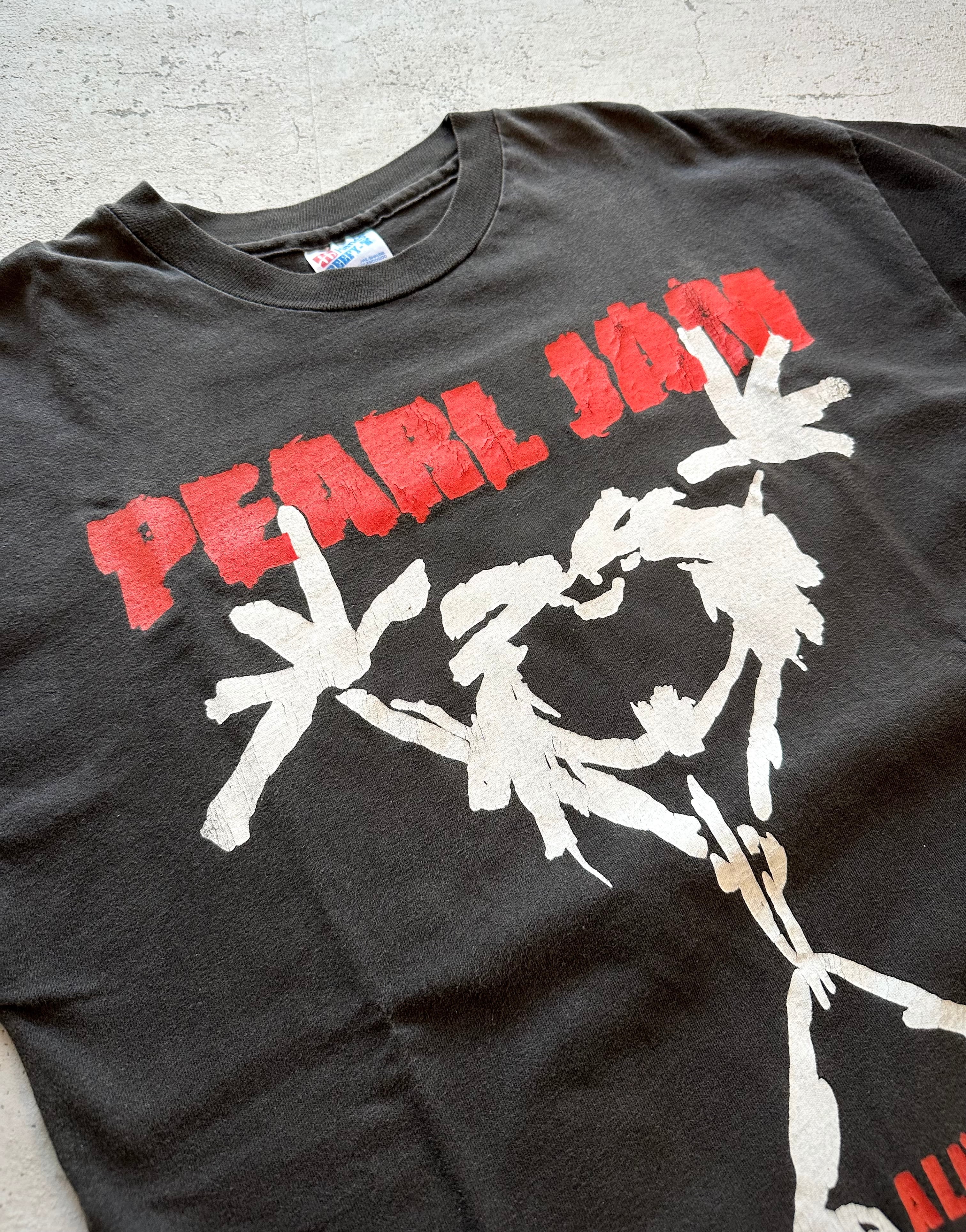 激レア 人体図 パールジャム Pearl Jam Tシャツ 90年代ヴィンテージ ...