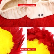 フラダンス 小物 ウリウリ マラカス レッド系 楽器 分離型 着脱型 ハネ 羽根 鮮やか 舞台 イベント ステージ 民族舞踏 ダンス小物 小道具 赤 黄 茶 白 イエロー系 ホワイト系 ブラウン系 ハワイアンダンス ハワイアン アロハ フラ ダンス レッスン 練習