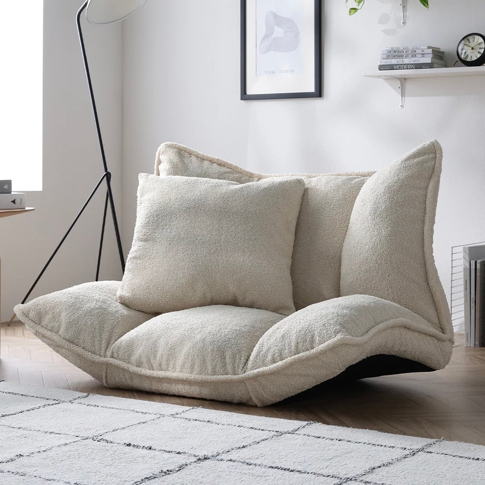 1人掛けリクライニングローソファ