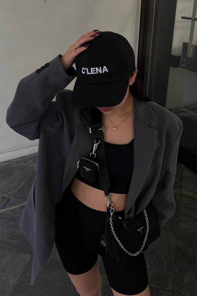 C'LENA LOGO CAP/black （23-10-016）