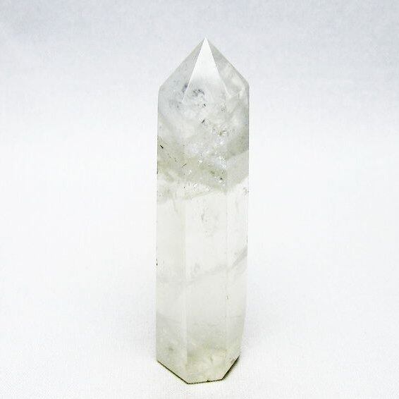 シトリンクォーツ 六角柱 シトリン ポイント 置物 一点物 142-10207