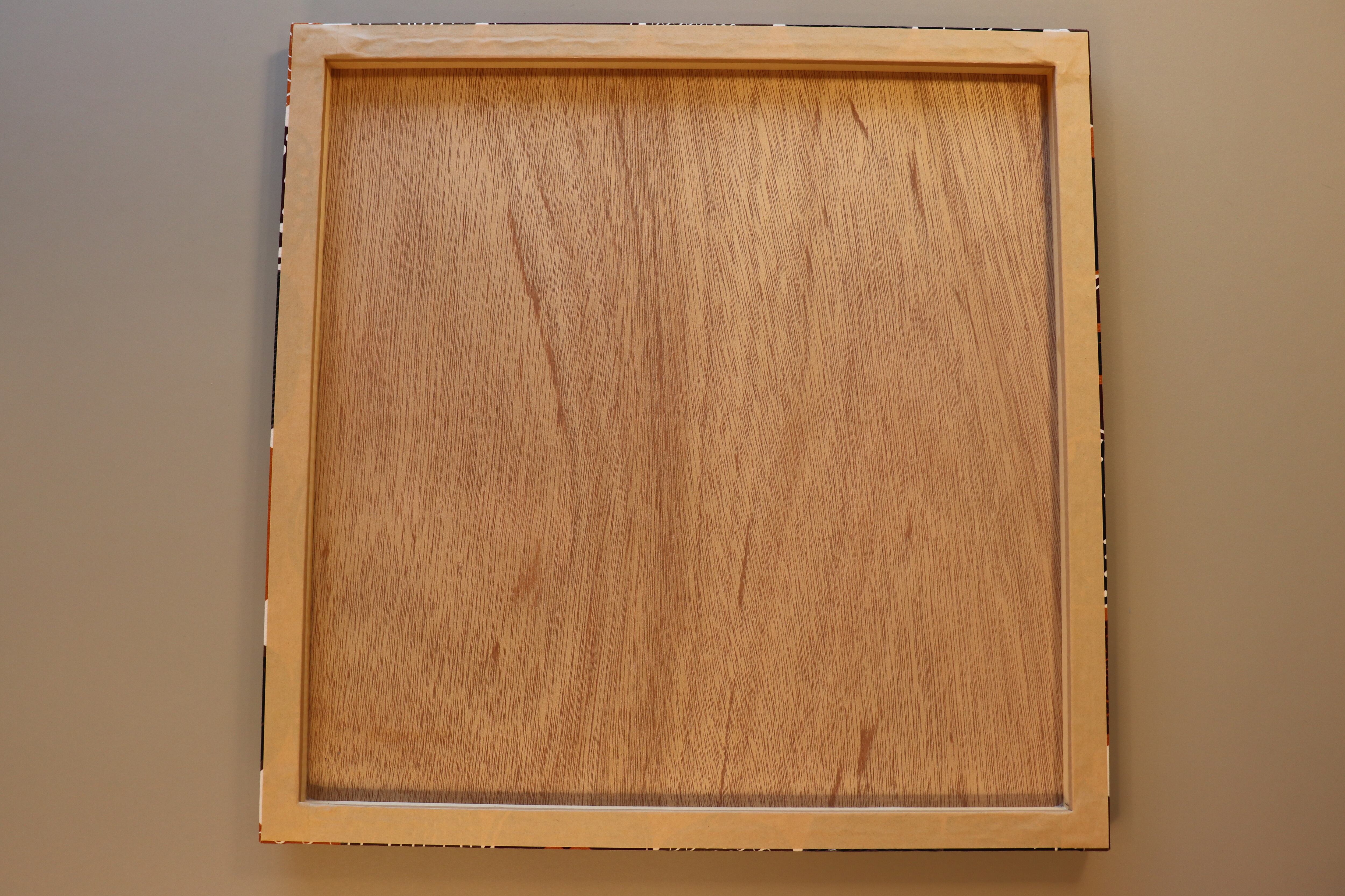 壁掛けパネル(木製パネル45×45㎝+marimekkoファブリック)コン