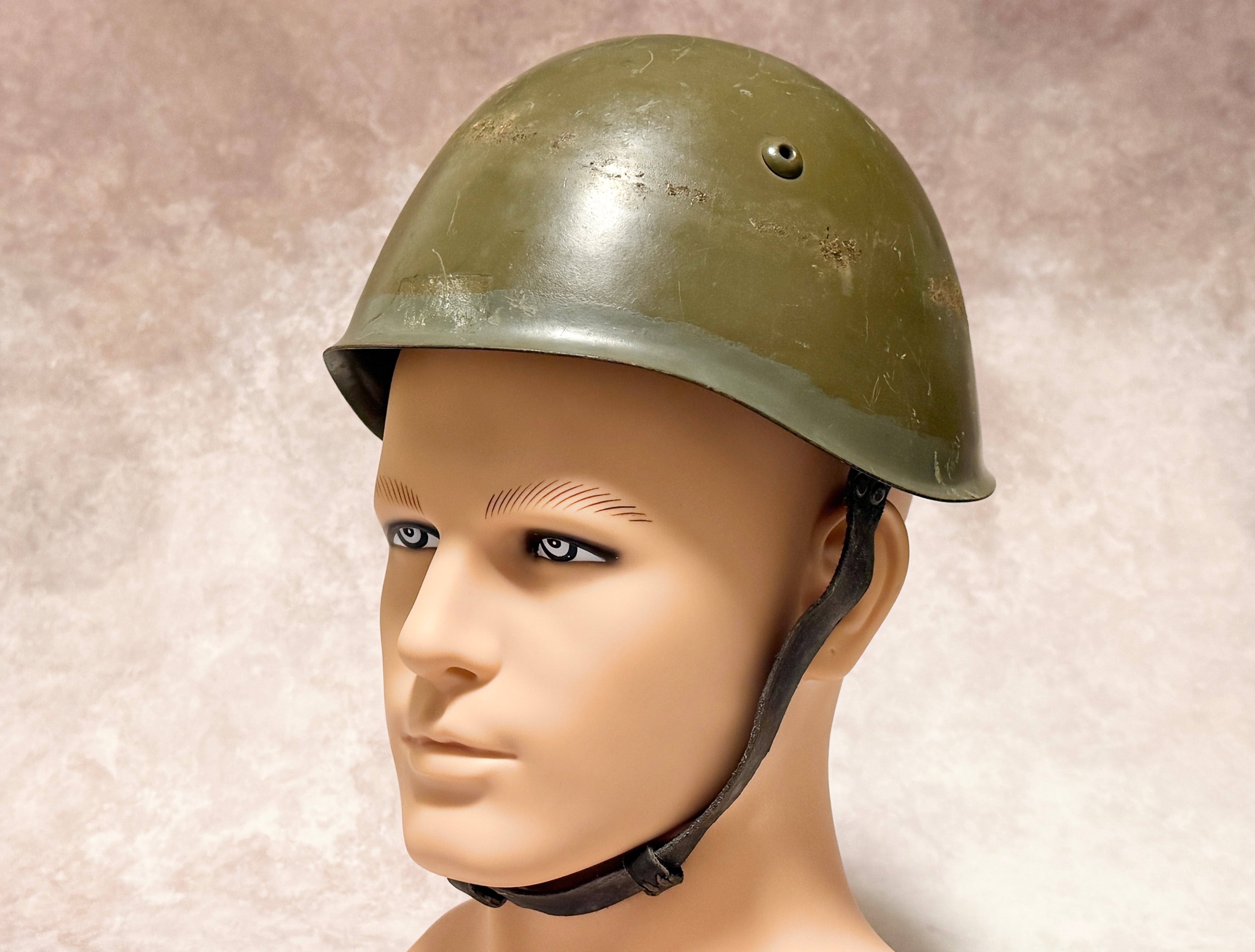 WWⅡ 実物イタリア軍M33ヘルメット(58cm) | アイヘンバウム ミリタリア