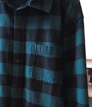 Check flannel shirt -Ska-