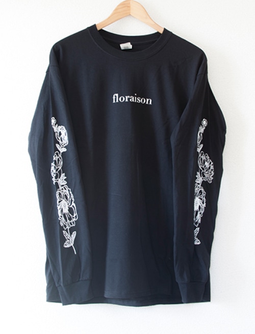 【STAY SICK CLOTHING】Floraison Long Sleeve (Black)