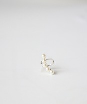 S925パールカーブイヤーカフ(片耳)/018121