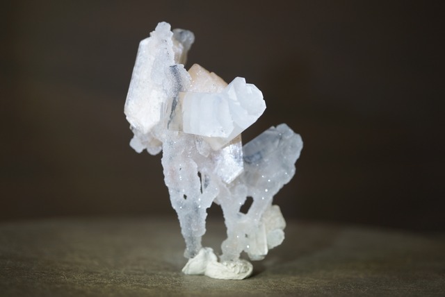 アポフィライト/カルセドニー/スティルバイト Apophyllite/Chalcedony/Stilbite 1390