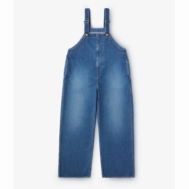 Japan Blue Jeans　Light Denim Overalls  Medium Indigo