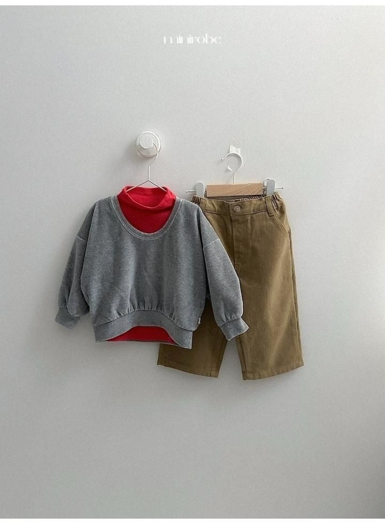 〖取寄〗韓国子供服 / 26winter / minirobe / ボタンピーチパンツ / キッズ *S~XL*