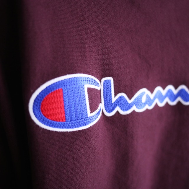 "Champion" XXL super big silhouette logo wappen design sweat