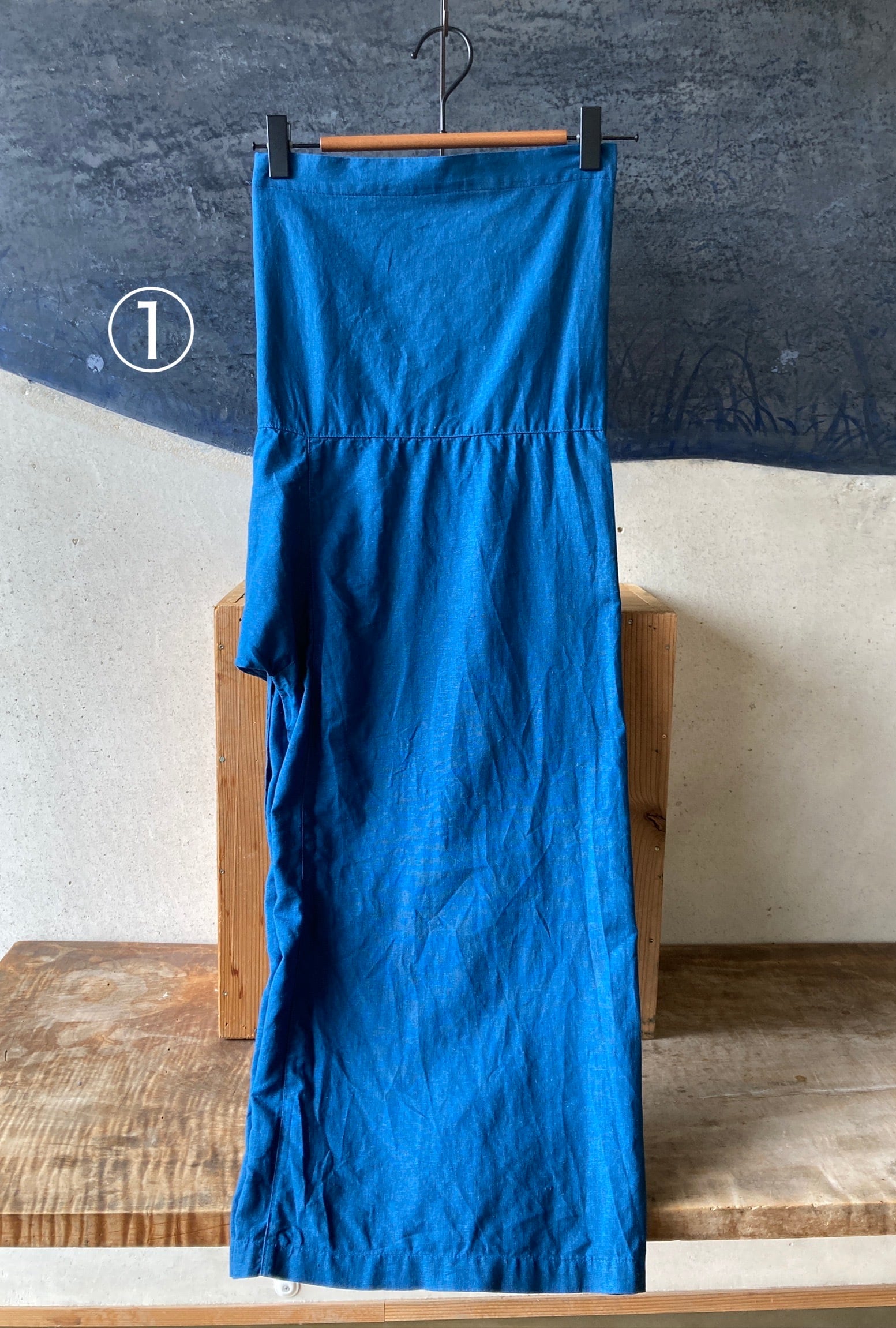 藍染 オリジナルタイパンツ | 藍染工房ちずぶるー / Japanese Indigo