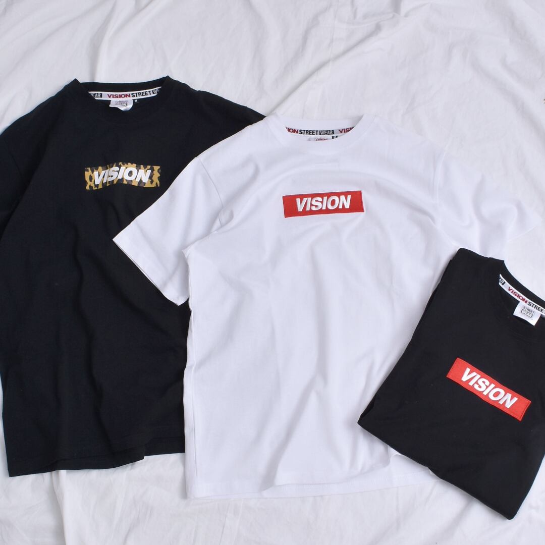 【70%OFF】VISION BOXロゴTシャツ