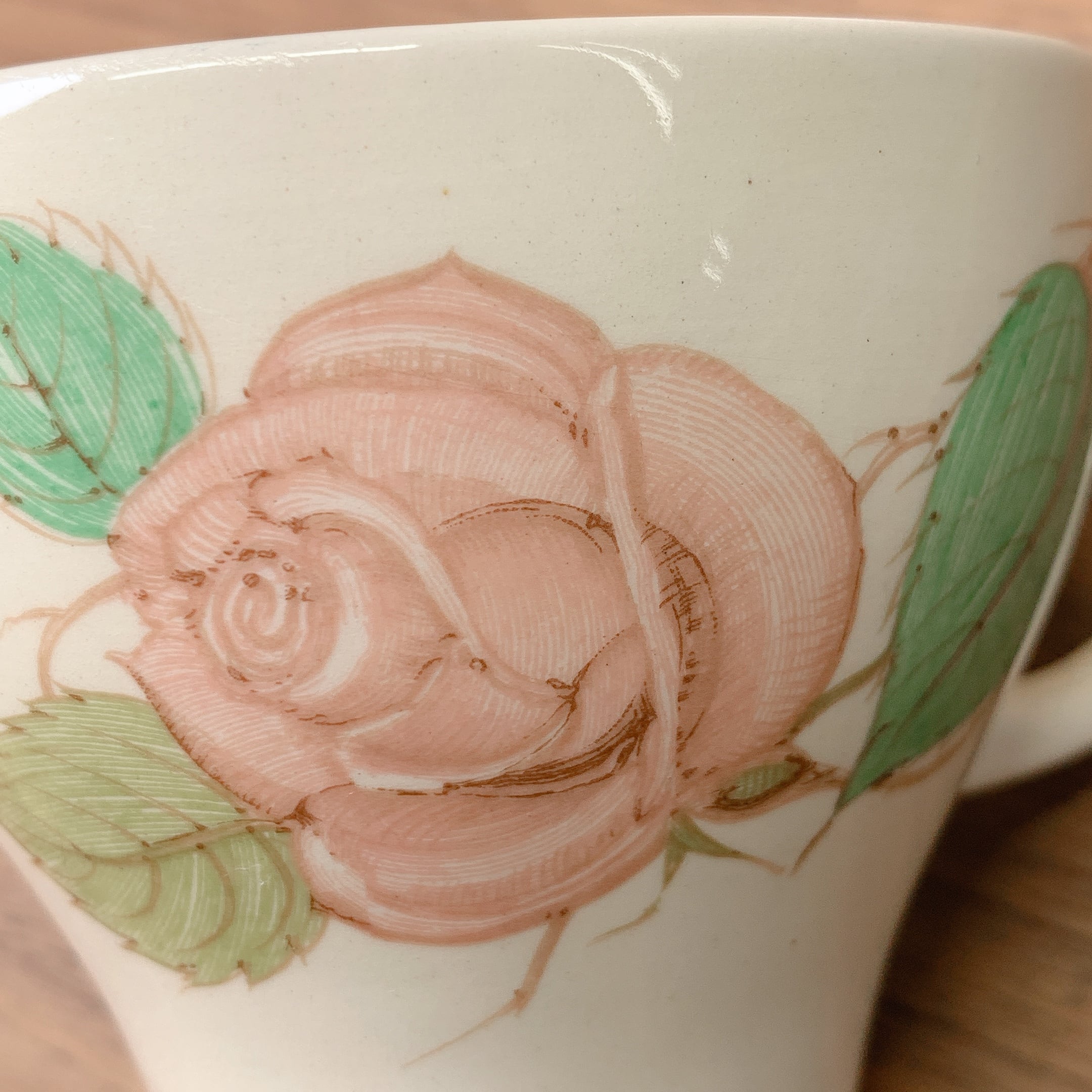 スージークーパー パトリシアローズ カップ＆ソーサー(ブルー