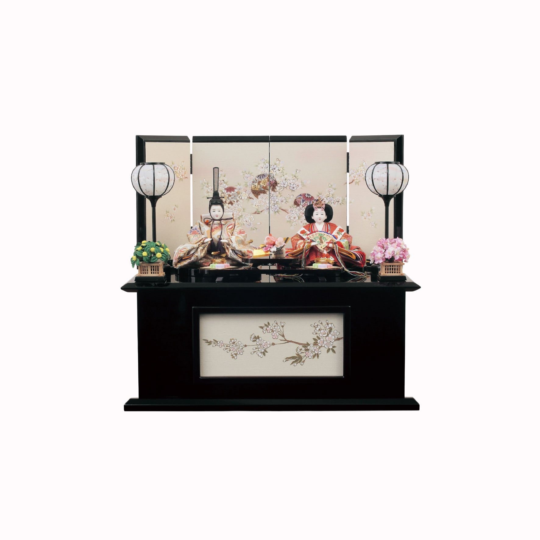 雛人形<収納飾り>まどか|ひな人形