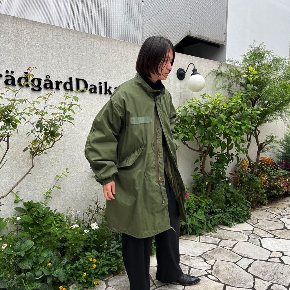 【80s】M-65 Mods coat US ARMY] M-65 Mods Coat Fishtail Coat Medium [1980s-] M65 Shell