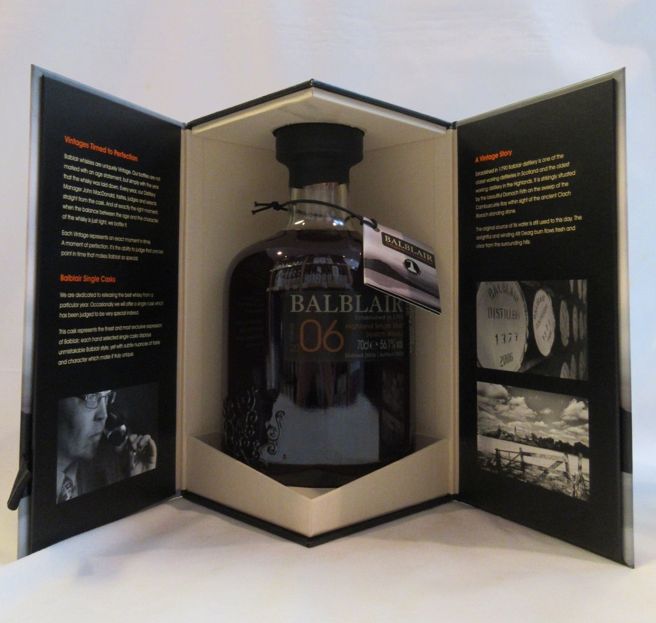 バルブレア 淋しい Balblair ウイスキー セカンドリリース 2000 46% 