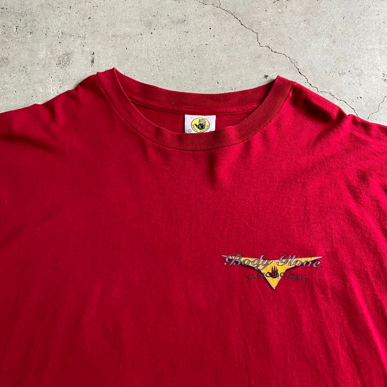 90年代 USA製 BODY GLOVE 両面プリント サーフTシャツ メンズXL 古着 