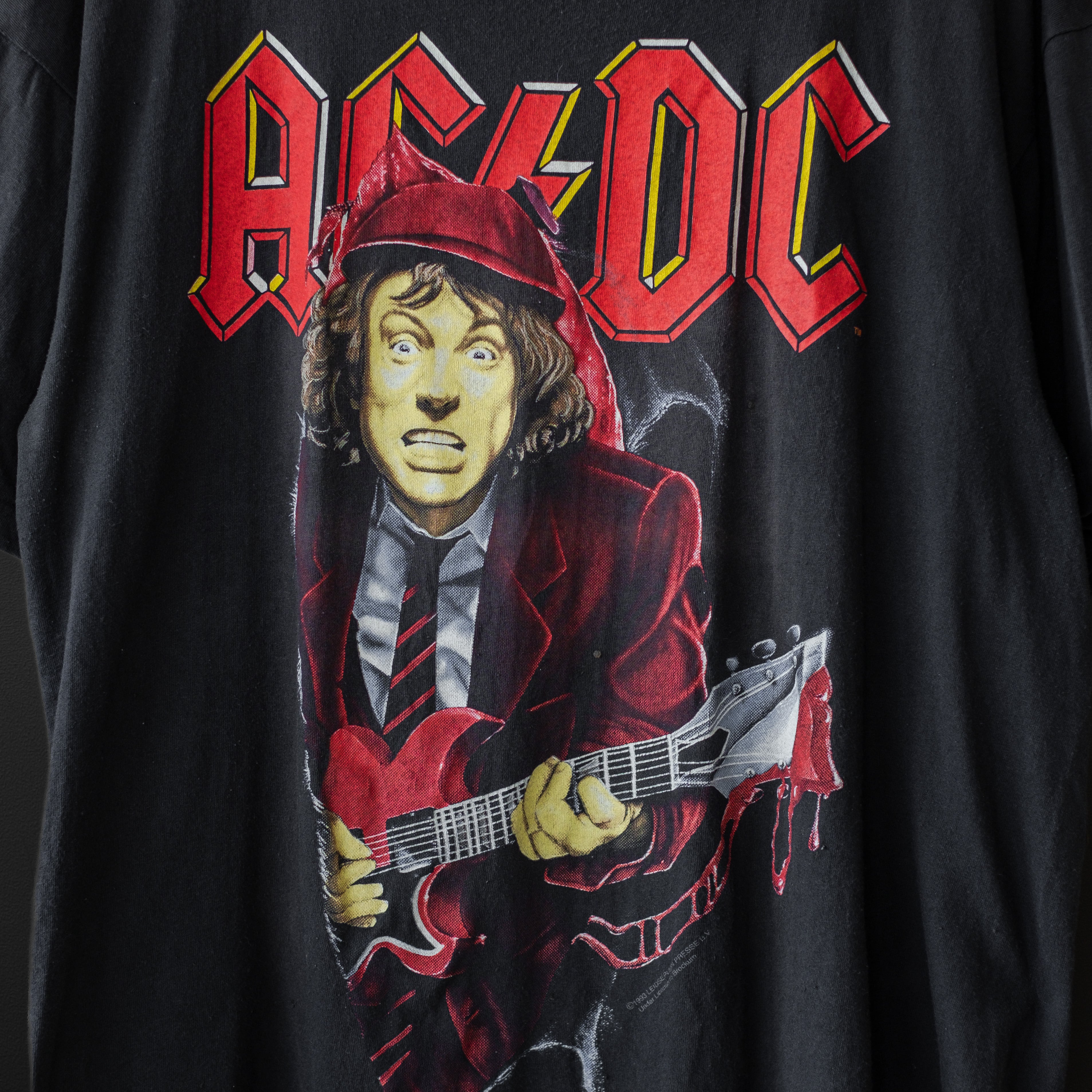 used- 1993 AC/DC tour tee (Ballbreaker) | dros dro