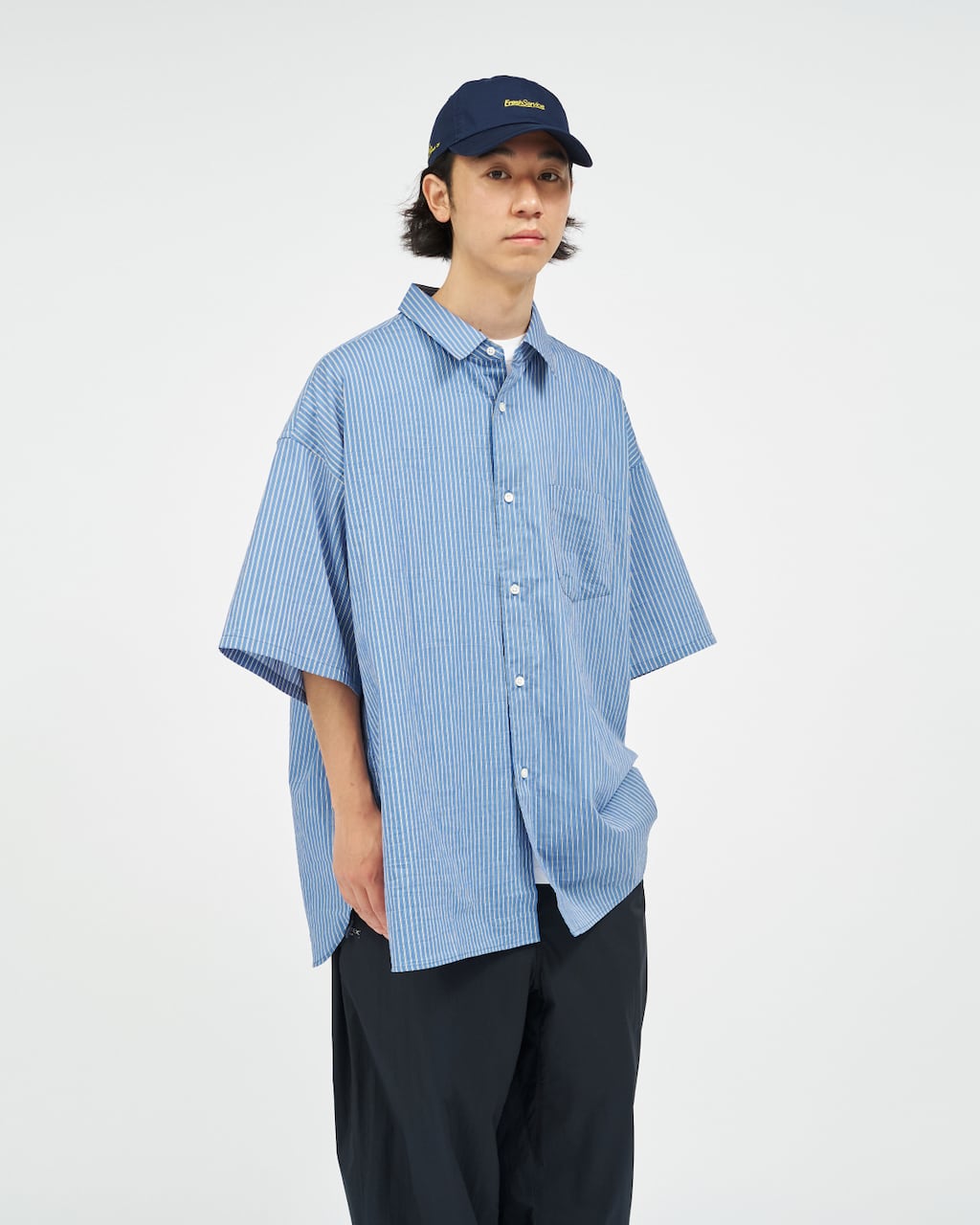 FreshService HRAFTeX® S/S STRIPE SHIRT | HUMAN and THINGS