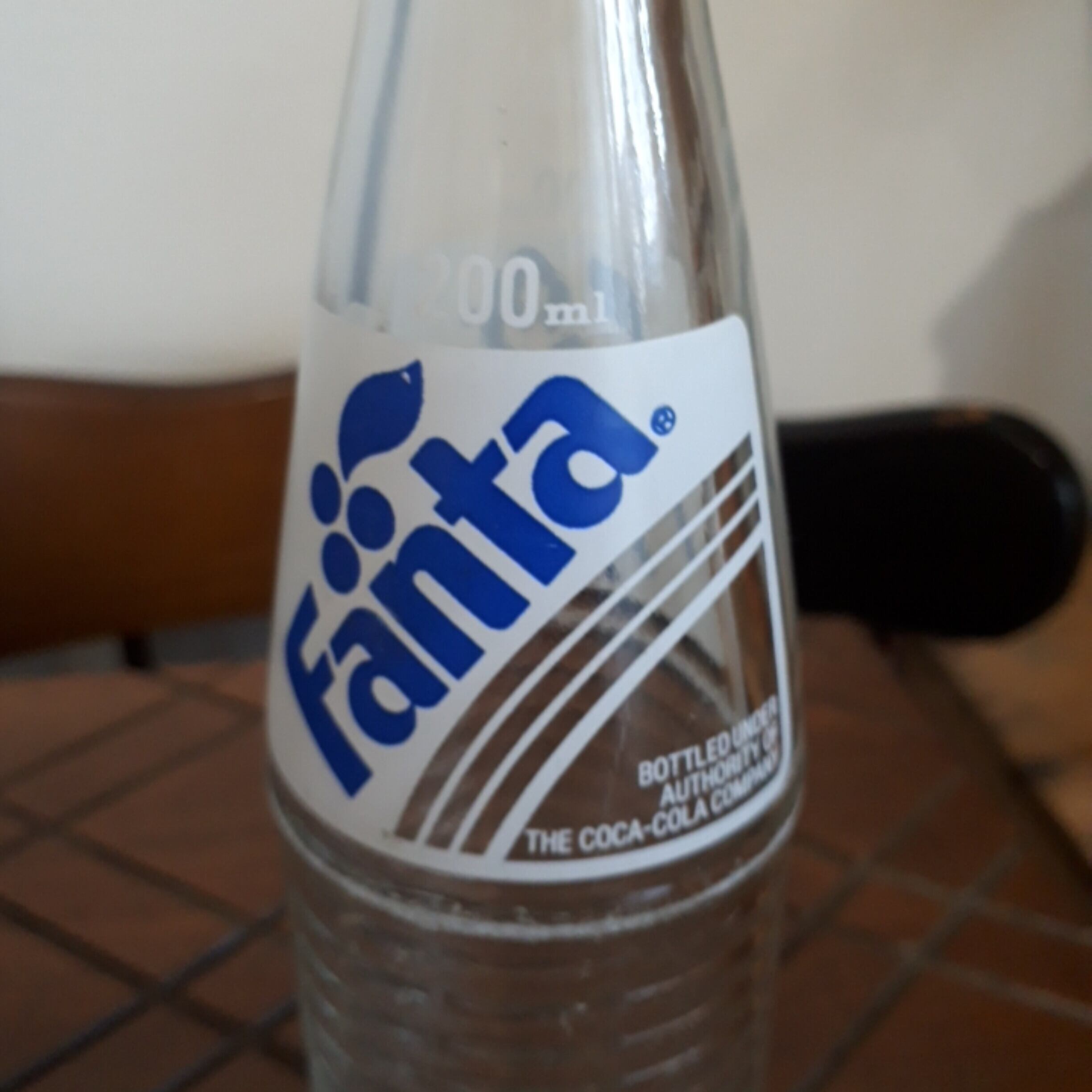 レトロ ファンタ ノベルティガラスポット レトロボトル | ちゃぶ台と