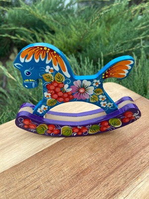 ペトリキフカのトイホース　（ホメンコ作）