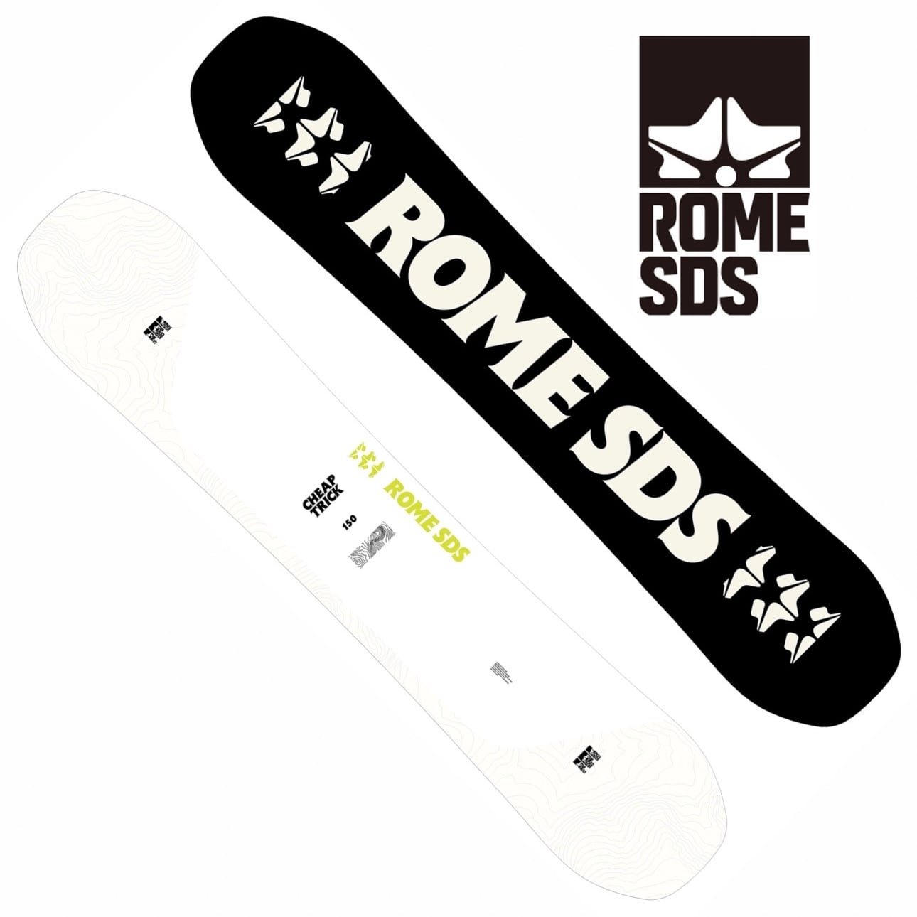 Snowboards ROME SDS Cheap Thrills スノーボード 156