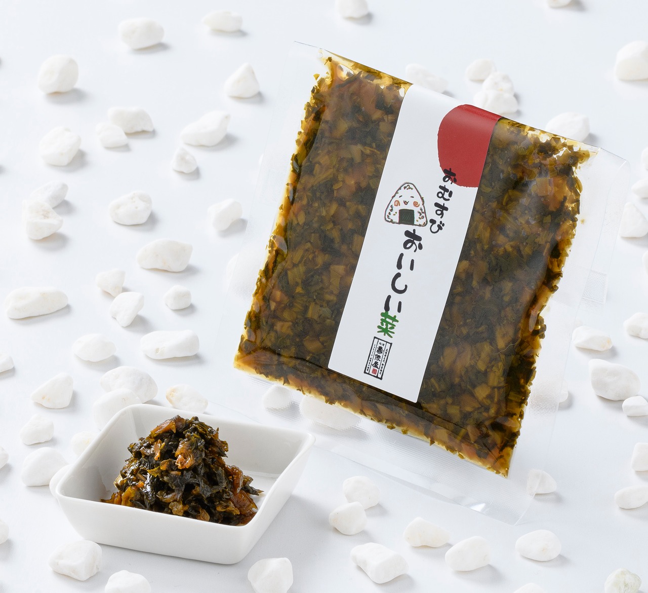 おむすびおいしい菜　守口大根菜醤油漬け