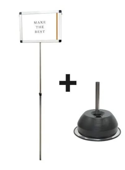 プラカードポールA A4横セット