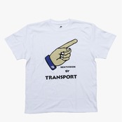 TRANSPORT HAND TEE WHITE