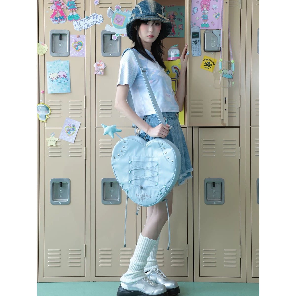 Hashtag DDD] Dream Heart Angel Wings Bag | BYORI