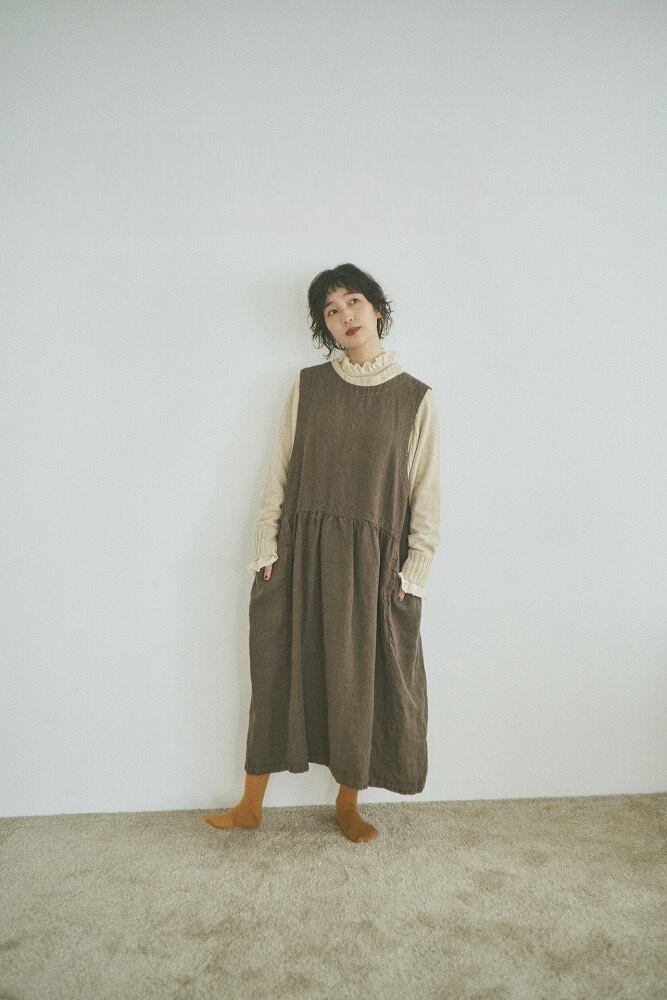 tumugu:] ソリトリネン 2wayジャンパースカート | tumugiranran