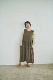 tumugu:] ソリトリネン 2wayジャンパースカート | tumugiranran